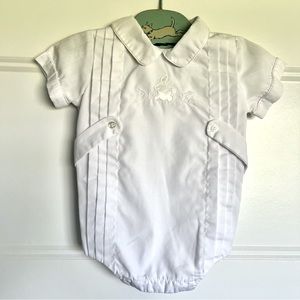 Baby boy Classic Romper by Nannette